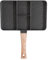 Geteilte Bratpfanne, Maifan-Steinbeschichtung, Aluminium, 4-teilige Geteilte Pfanne mit Holzgriff Zum Braten von Eiern, Steak und Gemüse (BLACK)
