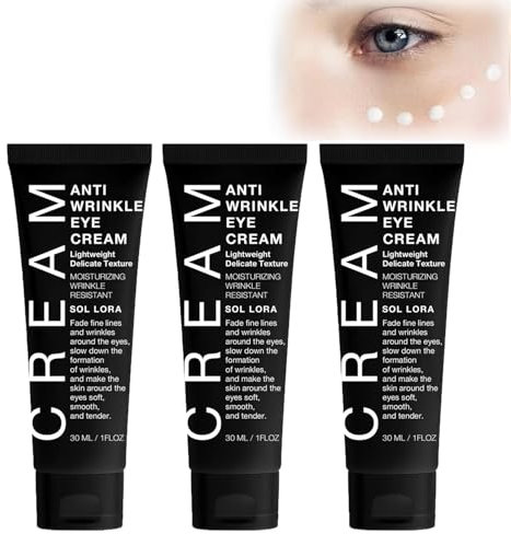 Celyn Instant Firm Eye Cream, 30mlx3 Augencreme Gegen Augenringe Augencreme Gegen Tränensäcke, Anti-Falten Power Straffende Augenpflege für Frauen und Männer für alle Haut