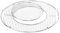 FORYEYC Grille de cuisson ronde de 54,6 cm pour barbecue Weber 57 cm, système Gourmet System 57 cm, One-Touch, Performer, Bar-B-Kettle et Master-Touch, pièces de rechange pour système de barbecue