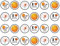 PRECUT Basketball Cupcake Toppers, Mini Basketball Cake Toppers Edible, Edible Sports Fan Cake Decorations, All Stars Cupcake Decoration, Slam Dunk Cake Topper, Ball Hoop Birthday Party (24)
