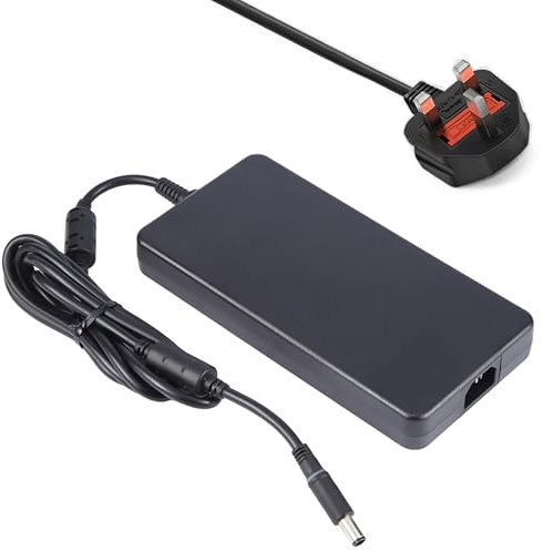 240W 19.5V 12.3A Laptop Charger for Dell Precision M6400 M6500 M6600 M6700 M6800 M4700 Alienware M17x M17x R2 M18x X5117-R3 Alienware 15 14 13 Ladekabel 7.4mm*5.0mm