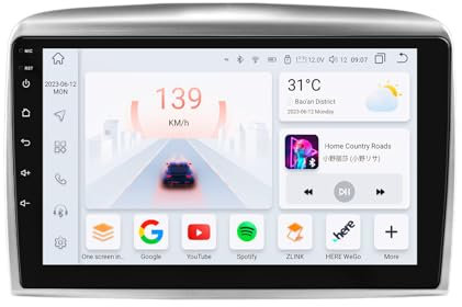 Android 13 Autoradio per Lancia Ypsilon 2006-2011 con Wireless Carplay Android Auto 8-Core 4G+32G QLED Schermo WiFi Navigation Bluetooth 5.0