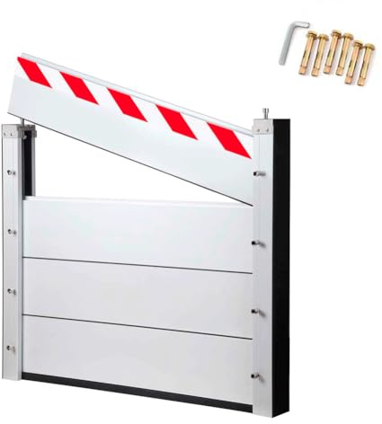 Hochwasserschutz Kellertür, Hochwasserschutz Bei Türen Keller, Aluminium-Hochwasserschutzwand, Hochwasserschutz Barriere Garagentor, Mobile Hochwasserschutz Barriere Tür HXQSL(95x80cm)