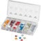 Hi-Q Tools Mini-Flachsicherungen 120er-Set - 5-25A - Sortierkasten neutral