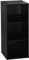 Vida Designs Oxford 3 Tier Cube Bookcase, Black Wooden Shelving Display Storage Unit Office Living Room Furniture