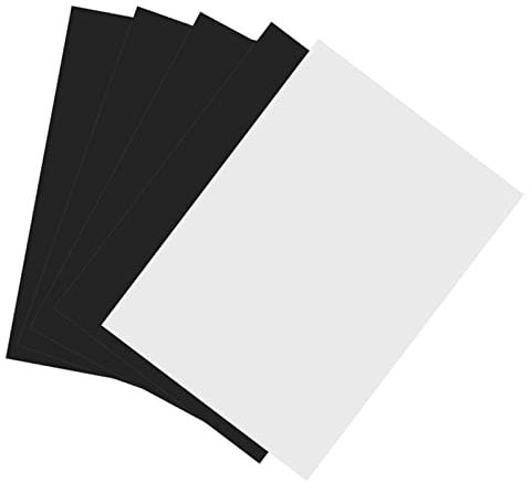 FTVOGUE 5 Stück A4 Bedruckbare Magnetfolien Flexible Magnetische Inkjet-Druck Fotopapier