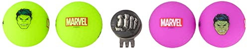 Volvik Vivid Marvel Golfbälle, 4 Stück