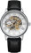 rorios Herrenuhren Mechanische Automatikuhr Leuchtende Uhren mit Lederband Skelett Militär Armbanduhr