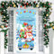 DPKOW Frohe Weihnachten Banner Dekoration, Deutschen Weihnachten Tür Banner für Lustig Weihnachten Tür Wand Dekoration, Weihnachten Innen Außen Hintergrund Deko, 185 x 90cm