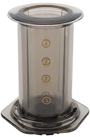 Jerliflyer Cafetera, Kit de cafetera Espresso Kit de cafetera Mini Molinillo con Papel de Filtro