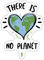 DesignsByJnk5 Sticker Unisex Klimawandel | There is No Planet B Aufkleber Tag Der Erde Spruch | Umweltschutz lustige Sprüche Autoaufkleber Geschenkidee Klimawandel