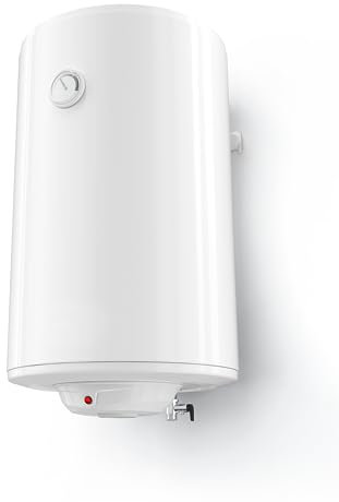 Thermoflow DS 120-68 boiler accumulatore di acqua calda resistente alla pressione/acqua calda fino a 70 °C/volume di accumulo 120 litri/attacco G 1/2 / per collegamento fisso e con spina