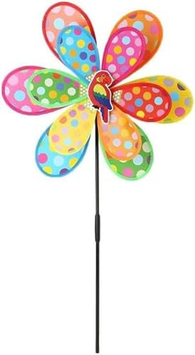 Aeromdale Windrad Windmühle Dekorationen Party Garten Windrad Taube Vogelschreck Abschreckung Maulwürfe 1pc