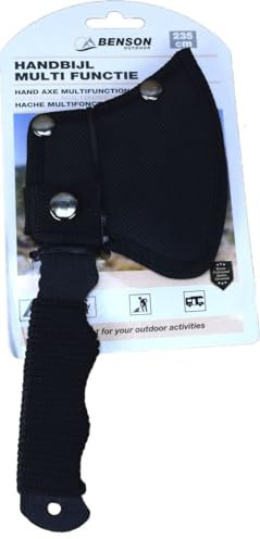 Benson Multifunktionsbeil Axt Outdoor Handbeil Paracordgriff inkl. Inbussschlüsseln