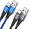 USB C Charger Cable [2Pack 1M] Type C Charger Fast Charging 3A Lead for Samsung Galaxy S23 S24 S22 Ultra S21 S20 S10 S9 S8 Plus A12 A20e A21s A40 A51 A70,Note 20 10,Huawei P40 P30 P20,Sony Xperia XZ