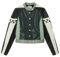 Springfield, Veste Femme à Panneaux avec Design Sportif, Collection Culpa Tuya (À Contre-Sens), Noir, S
