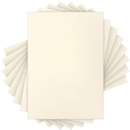 Craft Perfect Perlglanz-Karton, A4, 20 Stück, Perlweiß, 250 g/m², doppelseitig, säurefrei, Karton zum Stanzen und Basteln