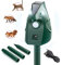 Katzenschreck für Garten, Katzenschreck Ultraschall mit Bewegungsmelder, 2 Ultraschall Modi und Blitz können Automatisch Tiervertreiber, Katzenabwehr, Marderschreck, Hundeschreck, Wetterfest, Solar
