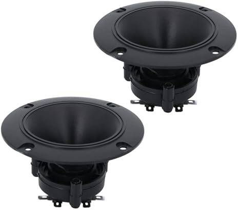 4 pulgadas ronda bocina tweeter 96 mm piezoeléctrico cerámica altavoz ultrasónico tweeter 1 set