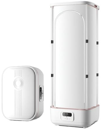 Secadora Vertical portátil, Secadora portátil para el hogar, Secadora de Ropa eléctrica, Secadora portátil Multifuncional, Plancha de Vapor Vertical para secar Ropa, Planchado de Ropa totalm