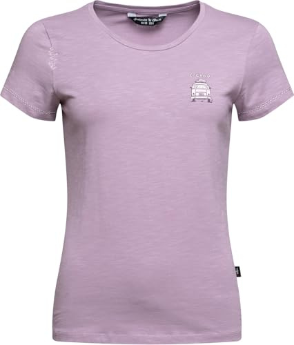 Chillaz Gandia E Ciao T-Shirt Women, 36/36 Damen, Violet
