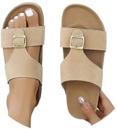 Generisch Modische Sommerschuhe Verstellbarer RieGröße 36-43 Für Damen Platform Sandalen Elegante Flach rutschfest Sommer Badelatschen Lässig Eva Slides Erwachsene Schlappen