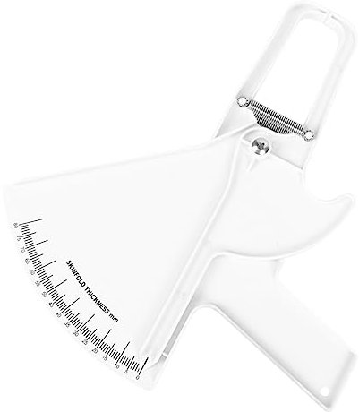 SAFIGLE Clips Messen Skalen Für Körper Messschieber Messung Taille Tester Band Messschieber Fett Weiß