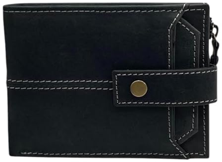 Velluci Pelle RFID Blocking Leather Bifold Wallet, Credit Card Slots, Note Pockets (Bifold, Emerald Green)