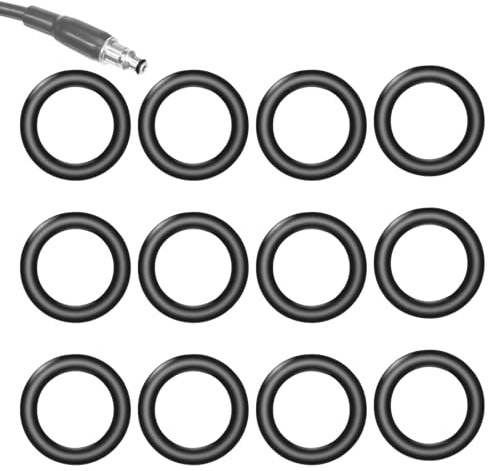 Seals for Bosch Pressure Washer Accessories - O-Rings for Bosch AQT Pressure Washer Replacement Parts, Seal for Car Washing Machine Quick Plug Gun, Lance, Hose, High Pressure Gun (Pack of 12)