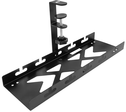 ACT Kabelkanal Schreibtisch 40 cm Ohne Bohren, Kabelführung, AC8378 | Cable Management Under Desk