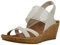 Skechers Fille Beverlee - High Tea Sandales Bout ouvert, Beige Natural, 35 EU