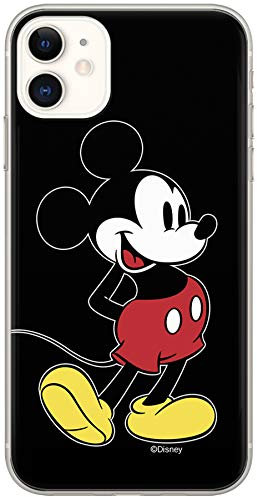 ERT Disney Mickey Mouse Phone Case Designed for iPhone 11 - Black, DPCMIC18695