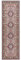 Nouristan Mirkan Orient Teppich – Wohnzimmerteppich Orientalisch Kurzflor Vintage Orientalischer Teppich für Esszimmer, Wohnzimmer, Schlafzimmer – Grau, 80x250cm