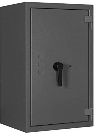 Format Wertschutzschrank Libra 3, Mechanisches Zahlenkombinationsschloss, Grad 0 nach EN 1143-1, H80xB49xT43 cm, 203 kg