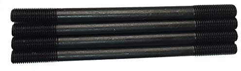 Stiftschrauben M12 x 1,75 Stehbolzen Gewindestifte 200 mm für T-Nutensteine Stahl 10.9