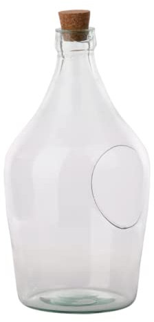 Bouteille Transparente pour Terrarium, 3 litres