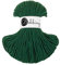 Bobbiny Makramee-Schnur, geflochten, Junior, 3 mm (Pine Green), 100 m