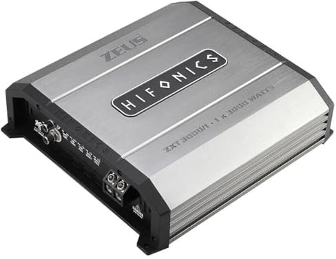 Hifonics ZXT3000/1 | Amplificatore Mono Ultra Class D con 1 x 1200/2200/3300 Watt/RMS @ 4/2/1 O