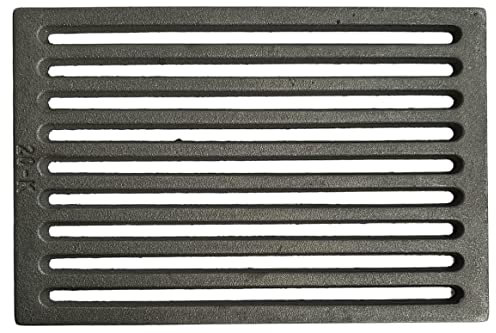 FIGEVIDA Griglia in Ghisa per Camini e Stufe a Legna e Focolari Pellet, CLAM COMFORT FOCO 75/85, Dimensioni: 30x20,6 (cm), Spessore 1 cm, Peso 2,5Kg per Caduta Cenere