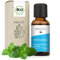 NeoOrganic® Pfefferminzöl Bio (Mentha Piperita) - frischer, starker Duft - 100% naturreines ätherisches BIO-Öl - 30ml - - Minzöl ätherisches Öl zum Verzehr - Pfefferminzextrakt zum Backen
