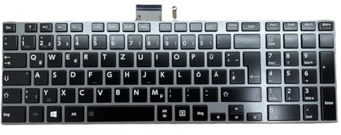 T-ProTek DEUTSCHE - Tastatur Keyboard kompatibel für Toshiba Satellite L850-1J9
