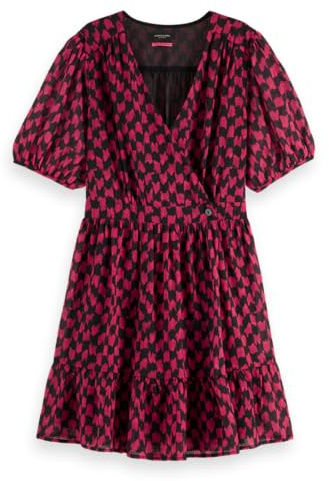 Scotch & Soda Damen Mini Wrap Dress Casual Dress