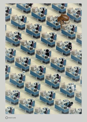 Displate - Poster aus Metal - Wall Art - Portal Game - Portal - Aperture Workers - Size M - 32x45cm Matt