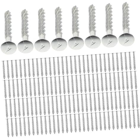PLAFOPE Carpet Gripper Anti-slip Expansion Screws 100pcs M8x70 Carpet Trim Nails