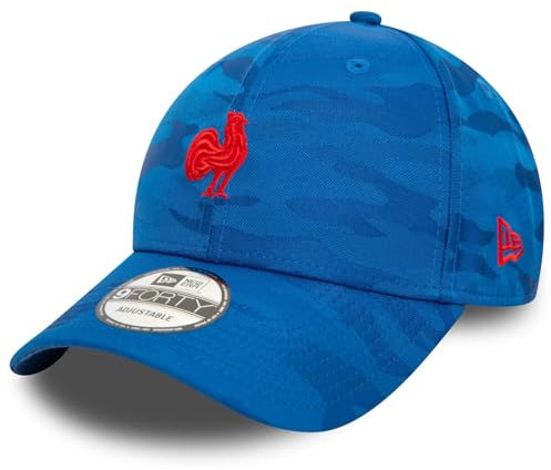 New Era 9Forty Strapback Cap - Tonal CAMO French Rugby royal