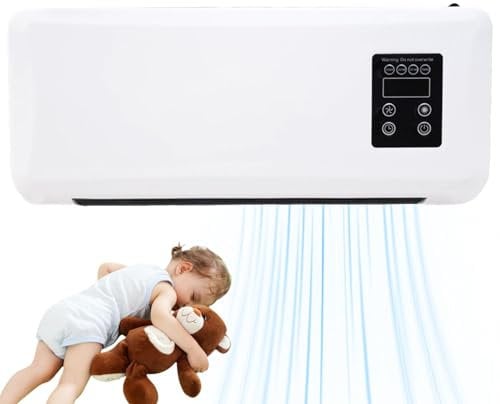 Aire acondicionado dividido, de aire acondicionado/calefacción dividido | Aire acondicionado portátil dividido,Aire acondicionado de refrigeración con calefacción montado en la pared para dormitorio,