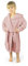 Ehrenkind® Bademantel Kinder mit Kapuze 100% Bio-Baumwolle | Kinderbademantel | Junge Mädchen | Größe 146/152 Rose