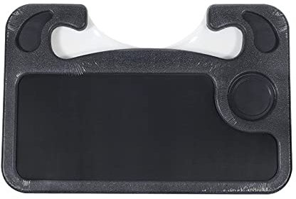 XMHLFC Bandeja De Mesa para Coche para Citroen Grand C4 Picasso C3 C4 Xsara Picasso Berlingo XTR, Escritorio 2 En 1 para Volante De Coche Escritorio, Accesorios Automotrices,A/Black