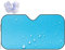 Pare Soleil Fenêtre Voiture Pare-soleil Amusant Pliable Pare-brise Voiture Protection Contre Les Rayons UV Et Les Gouttes D'eau Pare-soleil Garder Votre Véhicule Au Frais Cache Soleil Voiture(S-51x27.