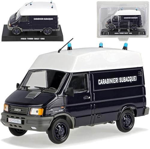 Iveco Turbo Daily 1992 Carabinieri 1/43 De Agostini Modellauto Modell Auto Sonderangebot